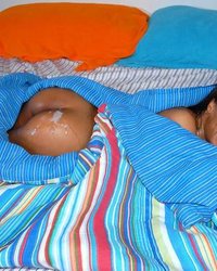 Африканская милашка ублажает своего мужика 28 фотография