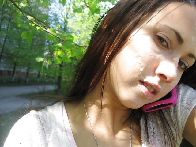Прогулка девушки со спермой на лице фото - поселокдемидов.рф