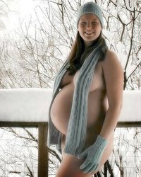 Беременные женщины обнажились перед родами 4 фотография