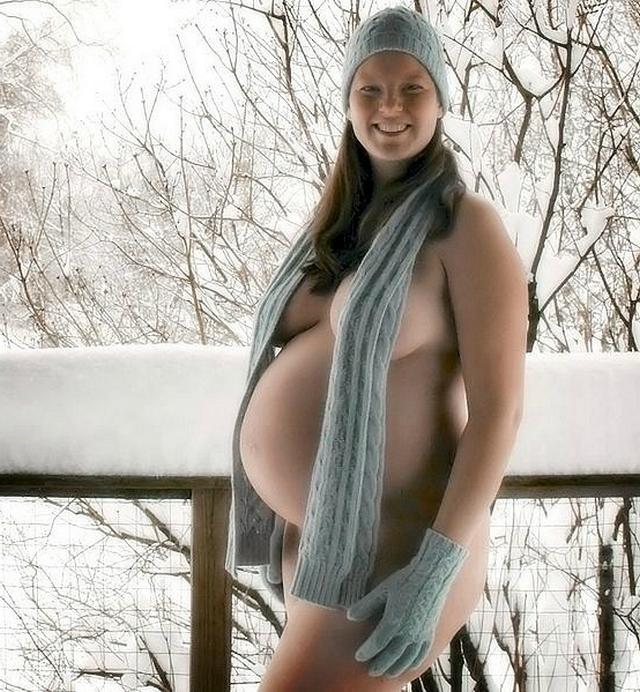 Беременные женщины обнажились перед родами 4 фото