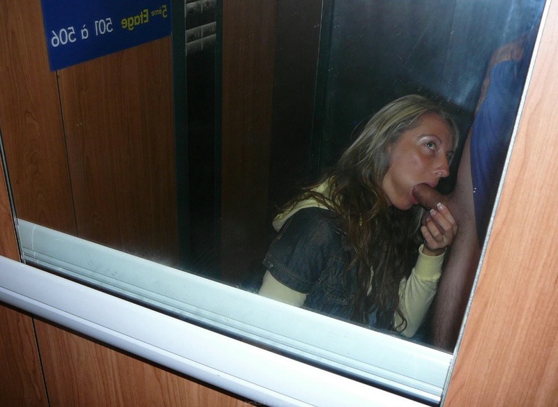 Леди отсосала партнеру в лифте 18 фото