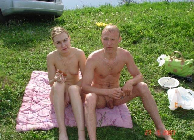 Секс русских туристов в палатке