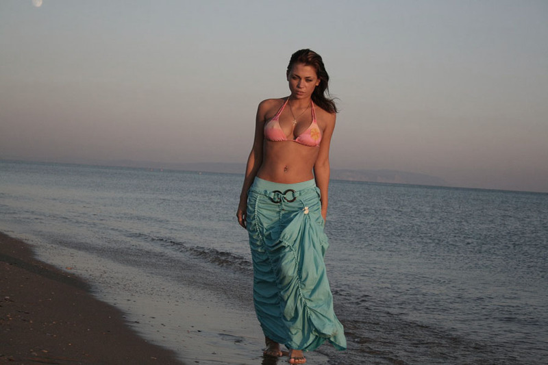 Одесская красавица на берегу черного моря 9 фото