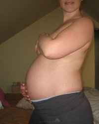 Беременная жена резво оголилась 25 фото