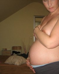 Беременная жена резво оголилась 23 фото